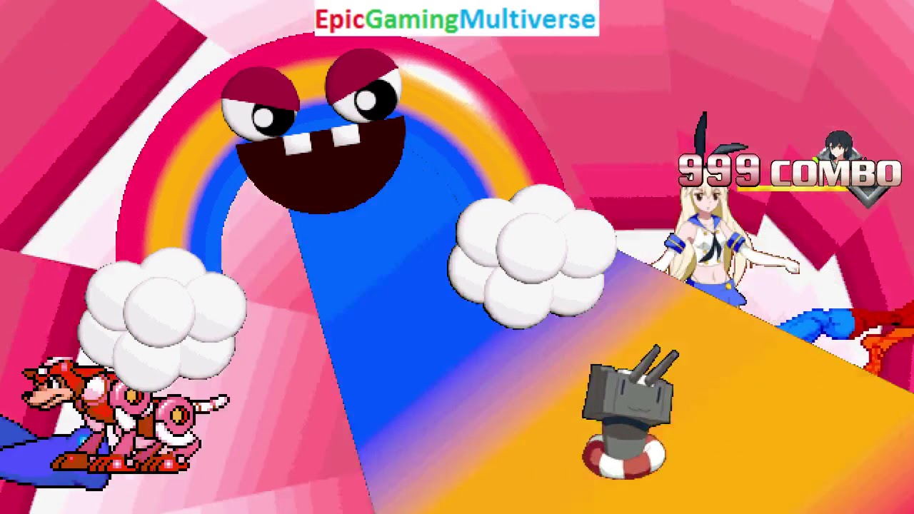 Spider-Man And Mega Man VS Chica's Magic Rainbow And Shimakaze In A MUGEN Match / Battle / Fight