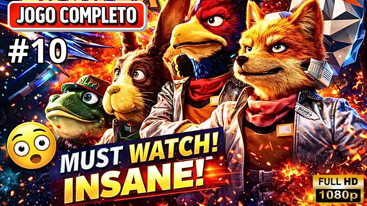 STAR FOX【SNES RETRO #10】Full Gameplay HD 2025 | Retro Beat ’Em Up Classic