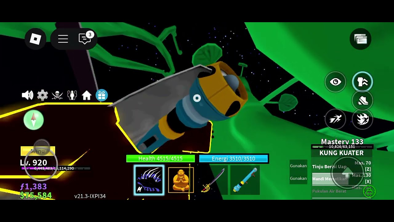 Grinding level di blox fruit dan melawan fajita!! - YouTube