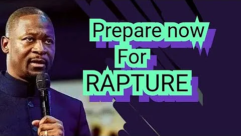 Prophet Emmanuel Makandiwa ❗.."Prepare for the  RAPTURE  now"