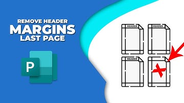 How to remove header margins from last page in publisher