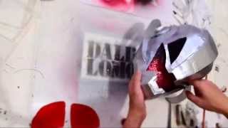 #95: IronMan Ultron Helmet Part 2 - Paint, Eyes & LED | Costume How to DIY