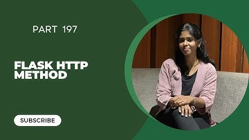 🚀 Part 197 – Flask HTTP Methods | Flask Tutorial Series