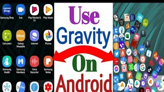 Android Gravity App Launcher icon Style Theme #android icon gravity #google #launcher in 2022 #short screenshot 5