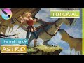 The Making of ASTRID | Tutorial | Krita &amp; Blender