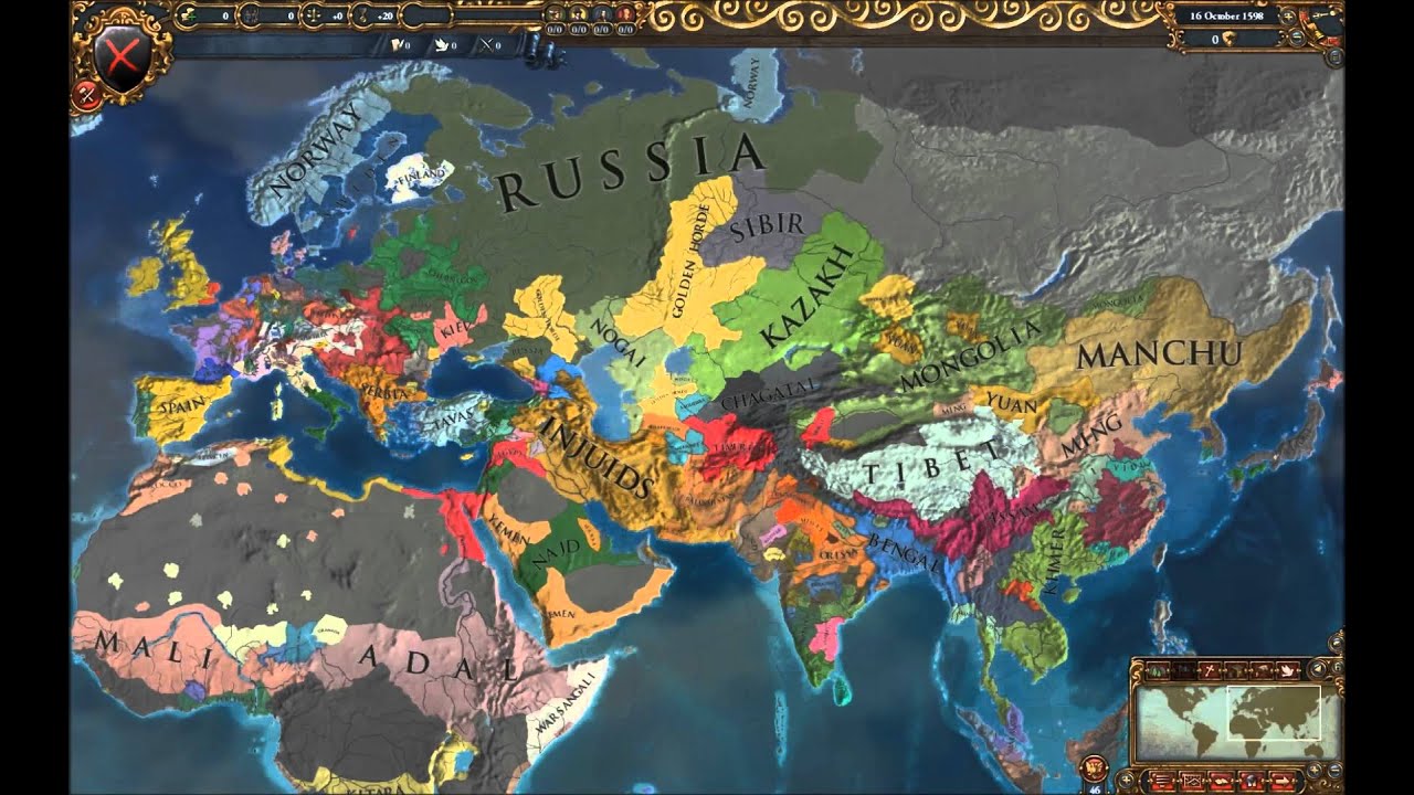 EU4 Veritas et Fortitudo Timelapse YouTube