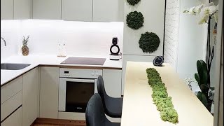 Кухня эко с Фасадами CLEAF / Фурнитура BLUM / Столешница Tristone / IDEASTUDIO DNEPR Кухня эко с Фасадами CLEAF / Фурнитура BLUM / Столешница Tristone / IDEASTUDIO DNEPR