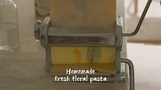 파스타는 사드세요 제발 : Homemade fresh floral pasta | Honeykki 꿀키