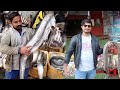 Big Fresh Wholesale Fish Market Faisalabad  | Amazing Live Fish Cutting Skills In Pakistan VLOG
