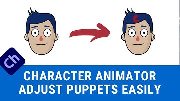 How to Adjust Characters and Puppets in Adobe Character Animator