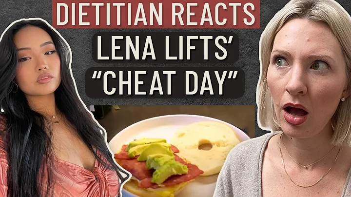 Dietitian Reviews Lena Lifts CHEAT DAY (This Trend...