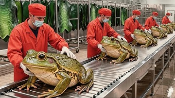 Inside the Frog Leather Factory: How Exotic Skins Become Luxury Items (Full Process)