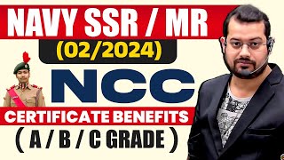 NAVY SSR/MR 2024 NCC CERTIFICATE BENEFITS A B C CERTIFICATE NCC BY VIVEK RAI