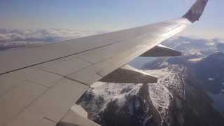 STUNNING Scandinavian Airlines (SAS) 737 | Approach & Landing at Harstad/Narvik Evenes (EVE/ENEV)