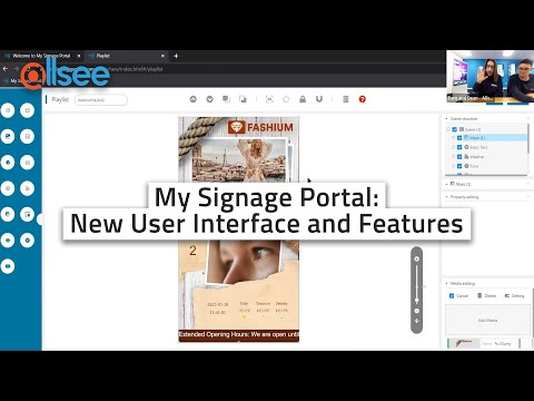 Easy to Use Digital Signage CMS Webinar – My Signage Portal