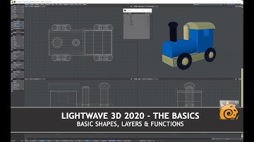 Lightwave 3D 2020 - Shapes -  Layers - Functions -P2