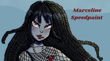 Speedpaint: Marceline from Adventure Time on Procreate