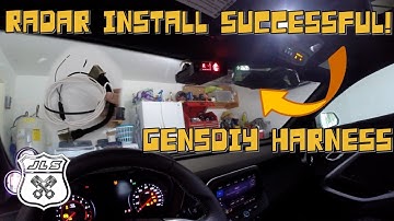 Gen5DIY 2019 Camaro SS Radar Harness Install Radar Install Success! | Vlog #259