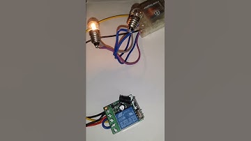 Comandare relè int. con ricevitore telecomandato