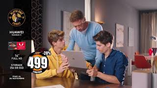 SPOT TV   BLACK ROC FRIDAY   ROCCO SIFFREDI   HUAWEI MATEBOOK D   UNIEURO   VISIONARIA FILM