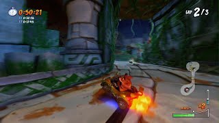 311 Crash Team Racing Nitro Fueled Walkthrough - Tiger Temple - Developer Time Trial