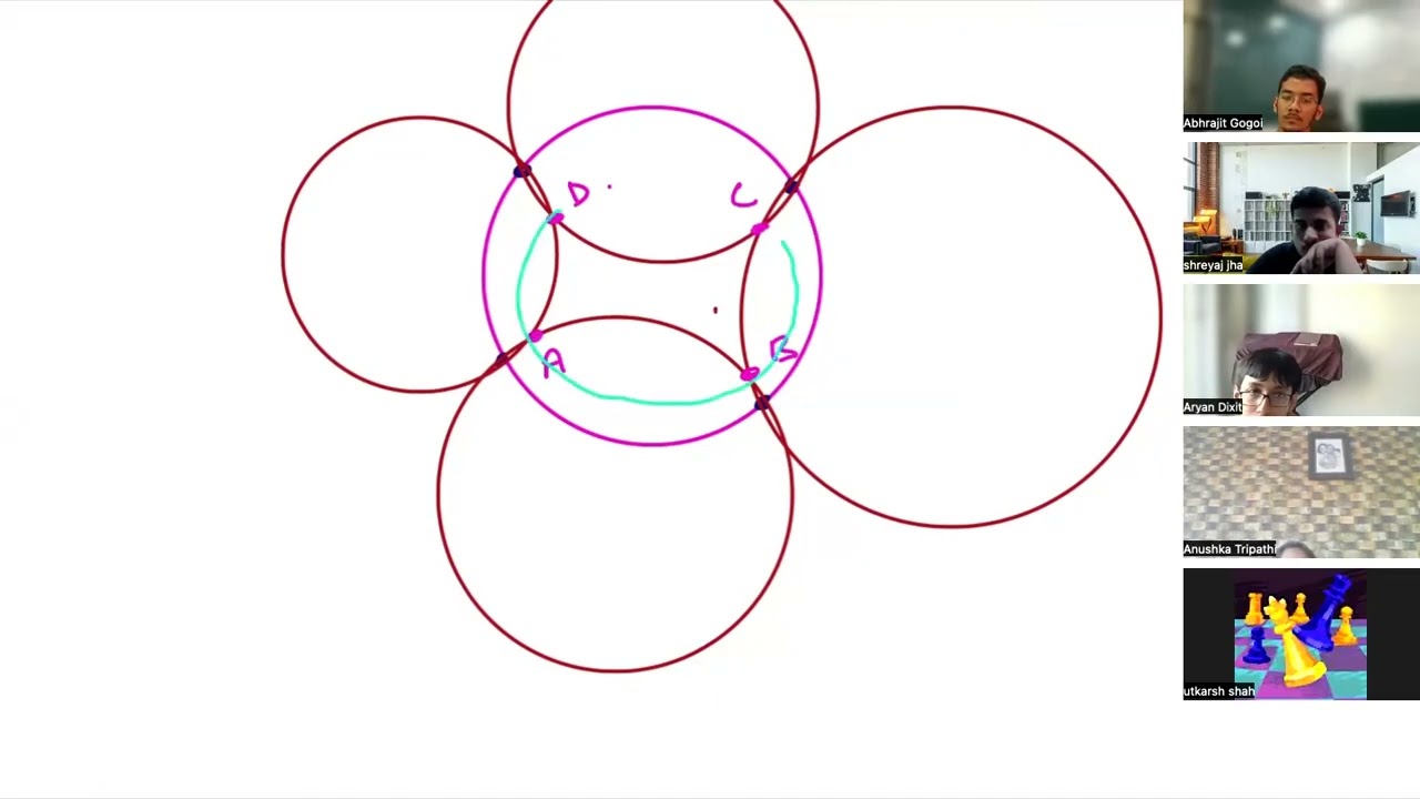 Miquel's theorem in Geometry for RMO and INMO by Saurabh Sir