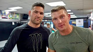 Stephen Wonderboy Thompson VS Chris Weidman - MMA Wrestling