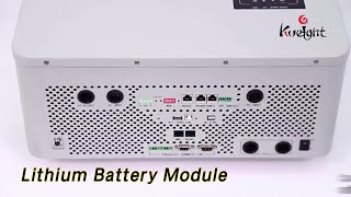 LiFePO4 Inverter Lithium Battery Module 5KWH 10KWH Energy Storage