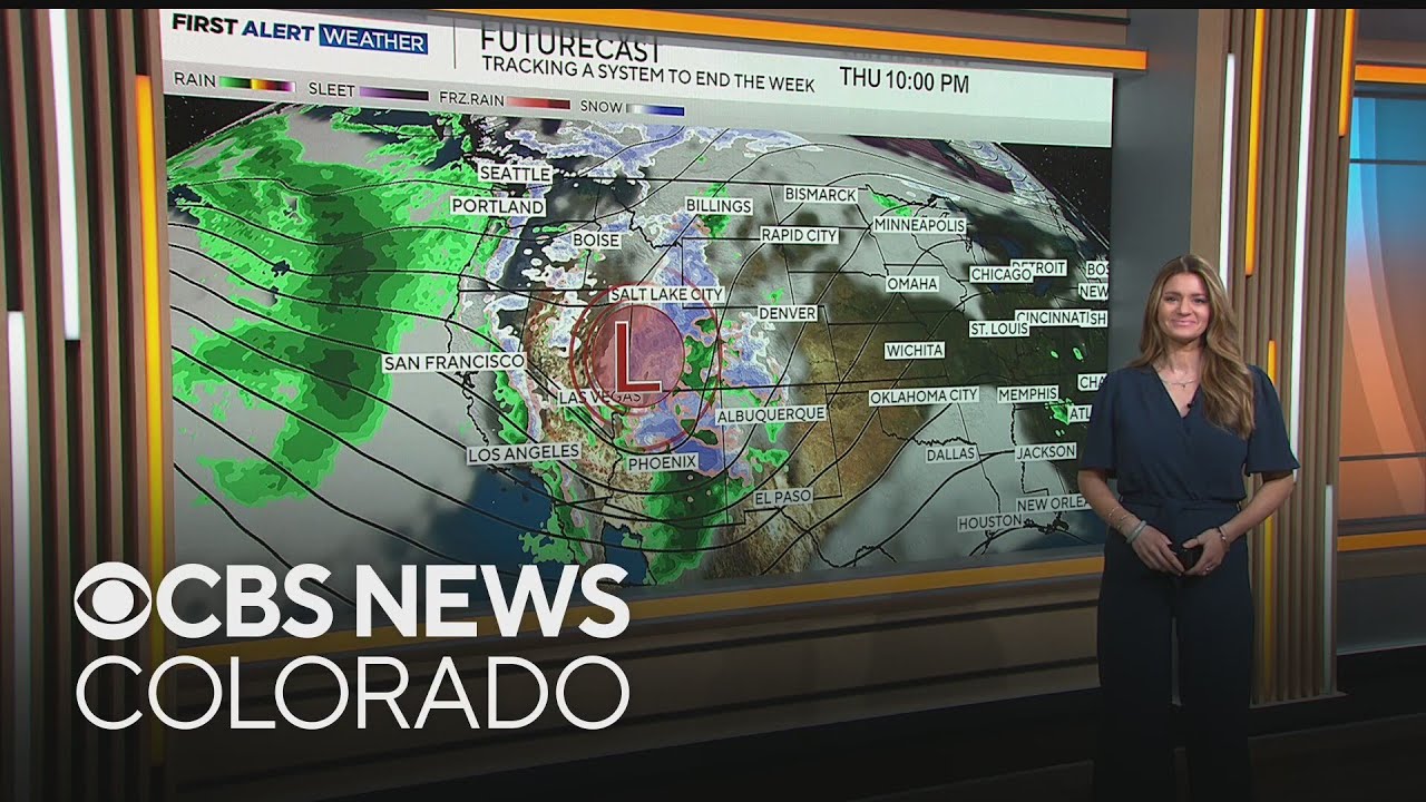 One more warm day before a strong storm races across Colorado - YouTube