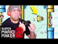 BREAKING MY CONTROLLER IN HALF!! [SUPER MARIO MAKER 2] [#58]