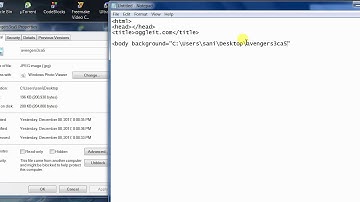 basic html tutorial part 5 for Beginners(How to give picture in background of html page)