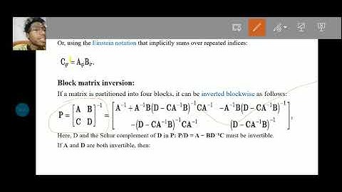 block matrix video concept