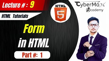 Lec # 9 - Form ? - (Part: 1) - [ Use of form / lable / input tag in html ] ? | 2023 .