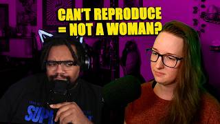 Caller Tries to Define Womanhood by Reproduction | Jovan Bradley + Luxander screenshot 1