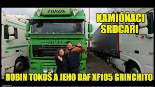 Kamióňáci srdcaři - Robin Tokoš a jeho DAF XF105 Grinchito