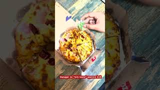 Manager Ne Sick Leave Di... Ab Roms Pizza Therapy Chalu! 🍕🔥 | Nangloi Best Pizza 🍕 #shorts