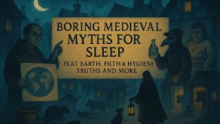 Boring Medieval Myths For Sleep | Flat Earth, Filth & Hygiene Truths and more