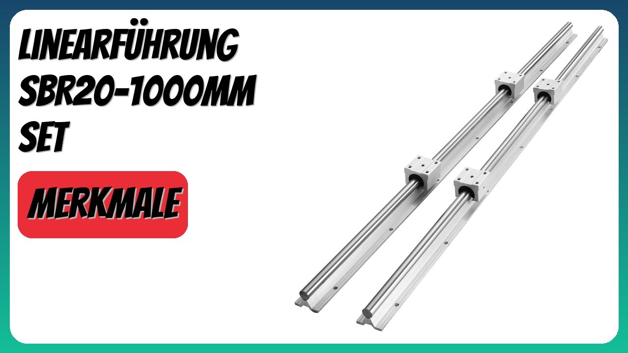 DOLD Mechatronik | Linearfü hrung, Supported Rail TBS20 - 350mm lang