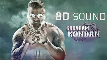 Kadaram Kondan | 8d Sound Theme Music | BGM | Vikram | M. Ghibran | Rajesh M. Selva