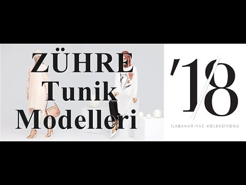 Zühre 2018 Yaz Tunik Modelleri