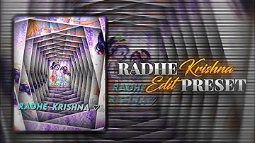 CHORI CHORI CHUPKE CHUPKE RADHE KRISHNA EDIT PRESET || AE INSPIRED ALIGHT MOTION PRESET ! #shorts