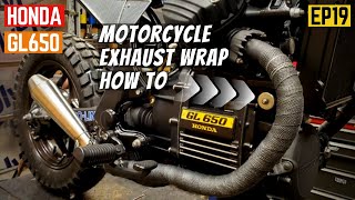 Motorcycle Exhaust Wrap How To