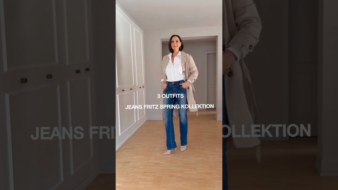 Как сочетать одни джинсы с разными нарядами? 🤔👖 