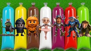 ITALIAN BRAINROT #23: Tung Sahur and Ballerina Knight Dance Party #italianbrainrot #dinotoys #usa 