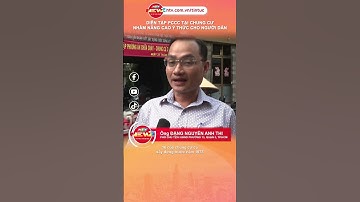 DIỄN TẬP PCCC TẠI CHUNG CƯ NHẰM NÂNG CAO Ý THỨC CHO NGƯỜI DÂN