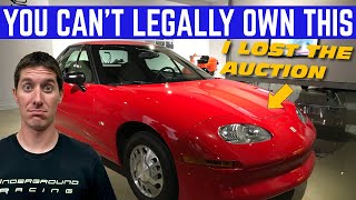 The Car You Can't LEGALLY Own SOLD Today For $104,000