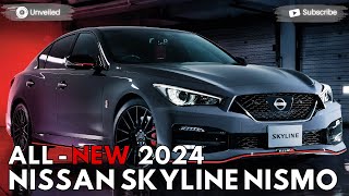 Представлен Nissan Skyline Nismo 2024 года: спортивный седан Nissan ограниченной серии!