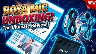 New Boya BOAT Mic Setup for YouTube |Best BOYA mic review|