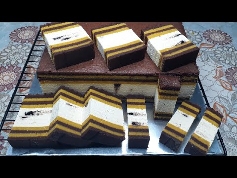 Kek Pelangi Horlick