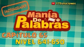 Manía de Palabras - Capítulo 65 / Nivel 641-650 ¡Última Actualización! screenshot 5